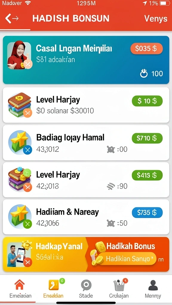 9et - Tangkapan layar memperlihatkan grafik menawan dari latar belakang game.