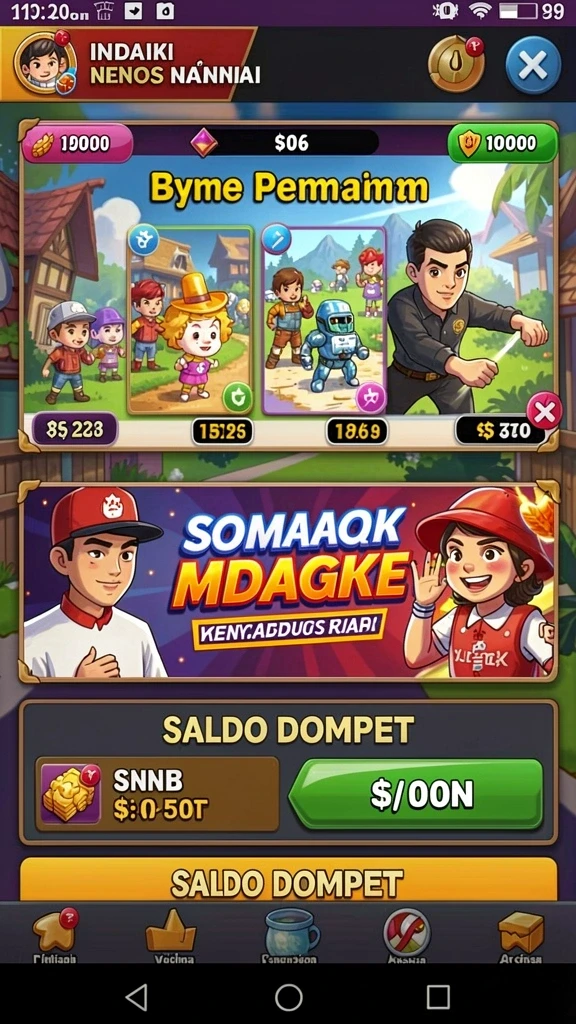9sl - Mode multiplayer yang memungkinkan bermain dengan teman.