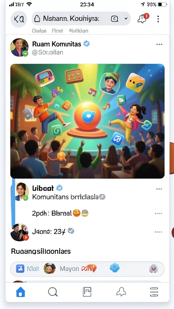 dreamplay77 - Fitur komunitas yang memungkinkan interaksi antar pemain.