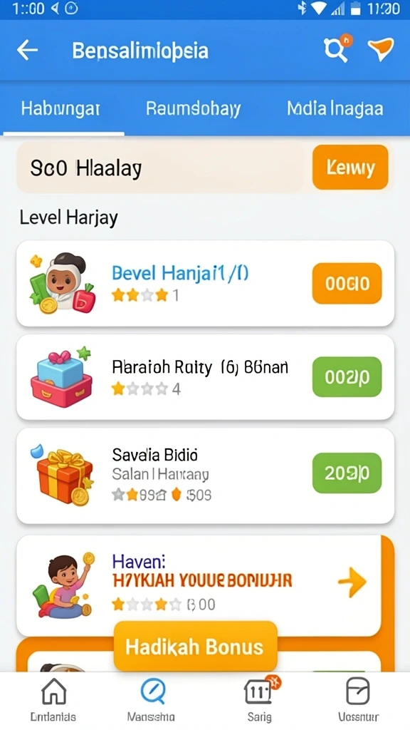 emon777 - Karakter yang beragam dan menarik.
