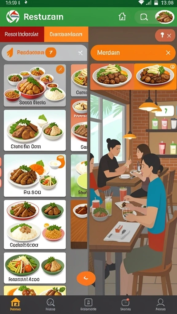 kkwin - Tangkapan layar memperlihatkan fitur interaksi dengan pemain lain.