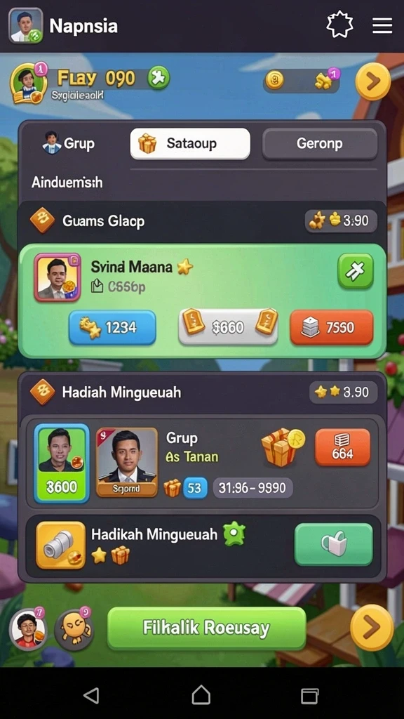 okjk - Tampilan awal permainan yang mengagumkan.